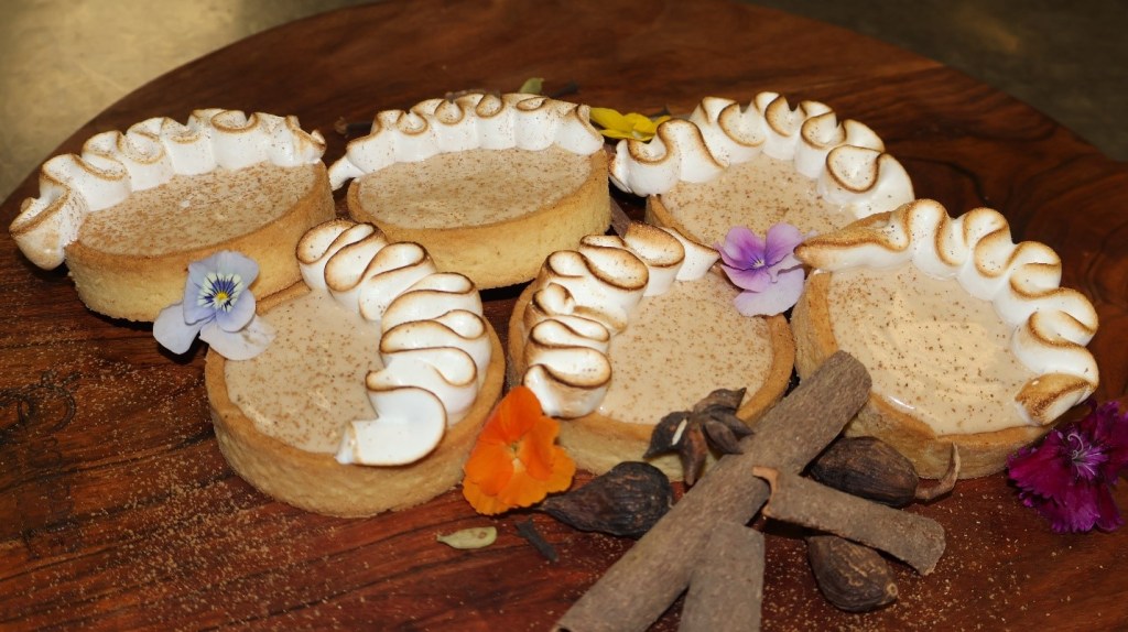 Chai Spiced Milk and Meringue&nbsp;Tart